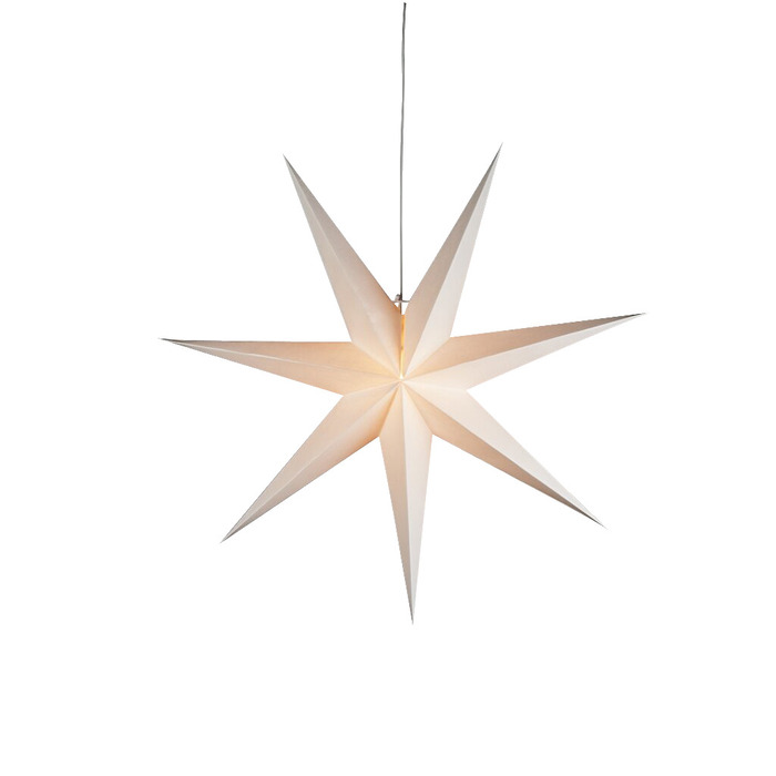 Adventsstjärna Vit Ø78 cm Konstsmide